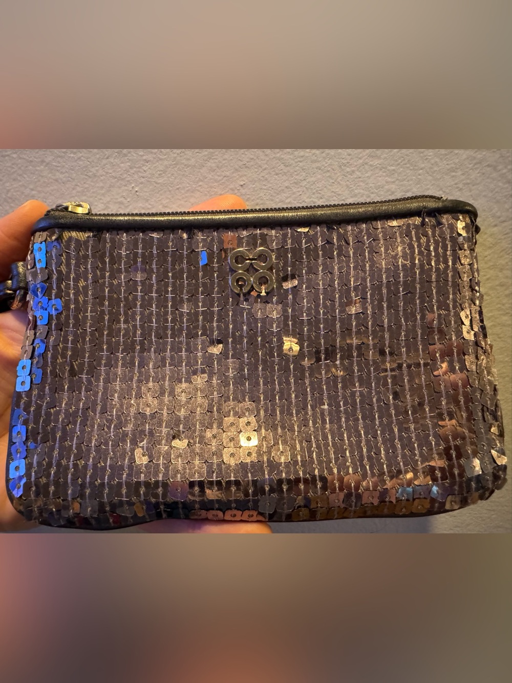 Coach Sequin Wristlet - Picture 2 of 13